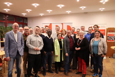 Die Gemeinderatskandidaten der SPD nach der Nominierung