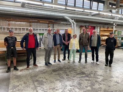 SPD Ravensburg zu Besuch im Berufsbildungswerk Liebenau