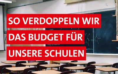 Wir fordern eine Bau-Offensive für unsere Schulen