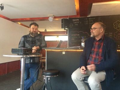 Christian Mayer (links) und Gerd Gunßer stellten bei der SPD Ideen vor, wie die Wohnungsnot in Ravensburg behoben werden