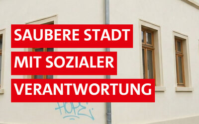 Saubere Stadt mit sozialer Verantwortung