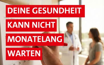 Wir fordern die 4-Wochen-Termingarantie